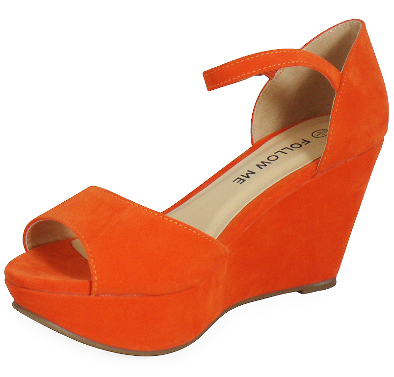 NEW WOMENS LADIES MARY JANE SUEDE LOW HEEL CASUAL WEDGES SHOES SIZES 3